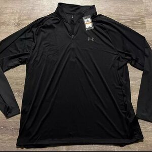 black under armor quarter zip